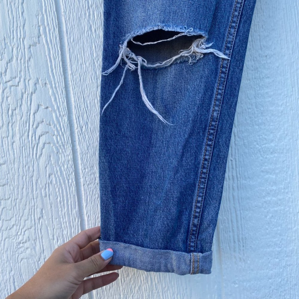 H&M &Denim Boyfriend Jeans 24 - Picture 6 of 8